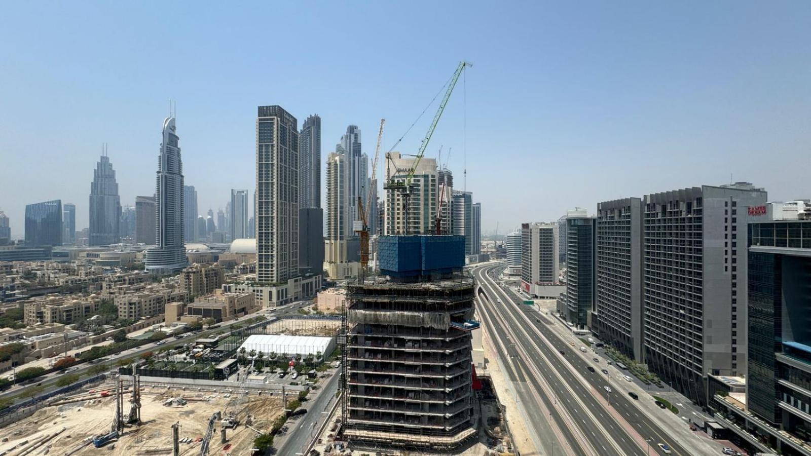 Magnificent - Damac Distinction Downtown Lejlighed Dubai Eksteriør billede